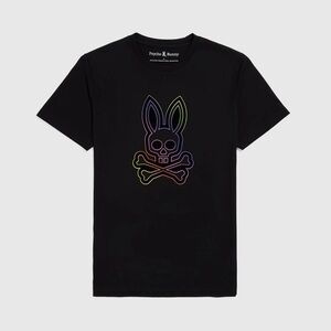 Psycho Bunny B & T Colton Flocking Crew Neck Tee Short Sleeve SZ 5XL Navy NWT